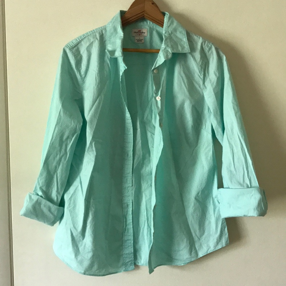 J. Crew Light Blue Long Sleeve Shirt